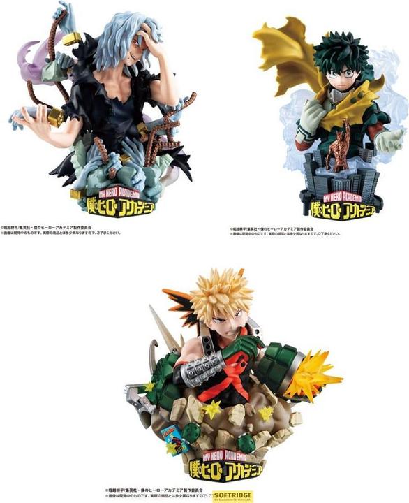 Produktbild Megahouse My Hero Academia Petitrama EX Series pack 3 trading figures Type-Decision 9 cm
