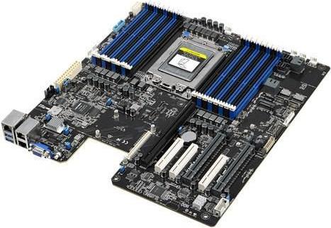 Actual product image ASUS KNPA-U16(+ASMB9-iKVM) AMD Server mainboard (SP3, Intel SoC)