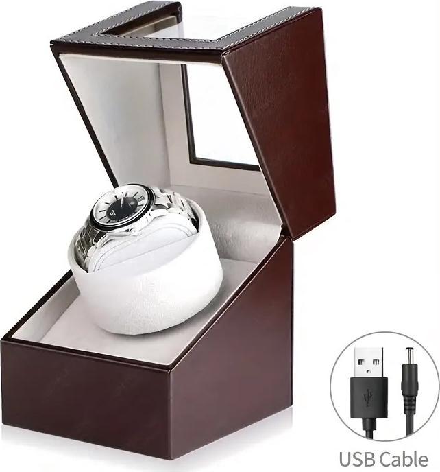 Actual product image Cbx Automatischer Uhrenbeweger für 1 Uhr Braun (1 x)