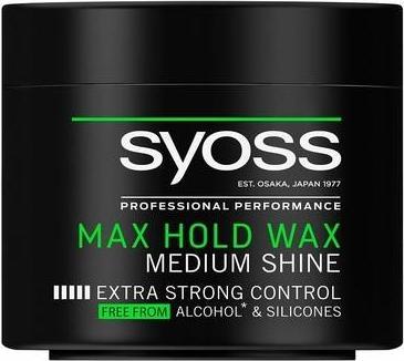 Immagine prodotto Syoss Cera per capelli Max Hold Wax Medium Shine Styling Wax per capelli 150Ml (Gel per capelli, 150 ml)