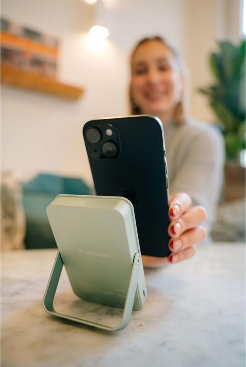 Image du produit Verbatim Powerbank 10000 mAh Green (10000 mAh, 20 W, 37 Wh)