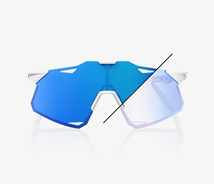 Produktbild 100% HYPERCRAFT LE - Bastille (Weiss, Blue Mirror Photochromic)
