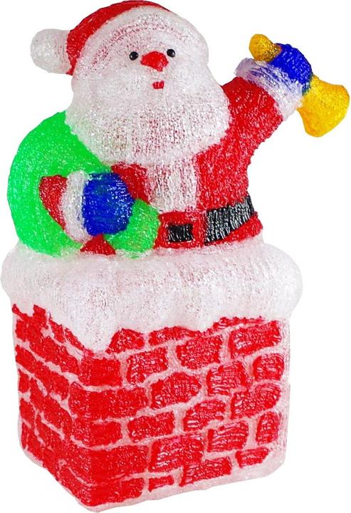 Produktbild Inda-Exclusiv 96 LEDs Santa Claus Figur / Weihnachtsmann Acryl IP44 für innen und aussen