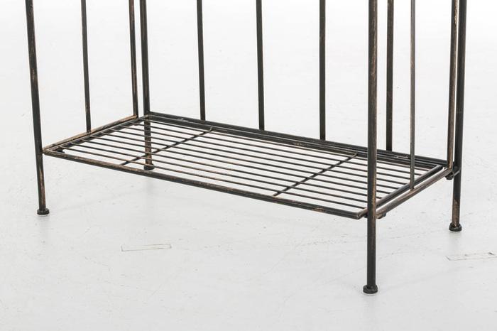 Actual product image CLP Flora freestanding shelf, bronze (66 x 32 x 175 cm)