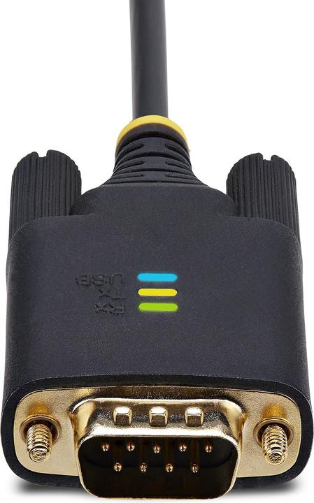 Produktbild StarTech COM 13ft/4m 2-Port USB to Serial Adapter Cable COM Retention FTDI USB-A to DB9 RS232 Change (4 m)
