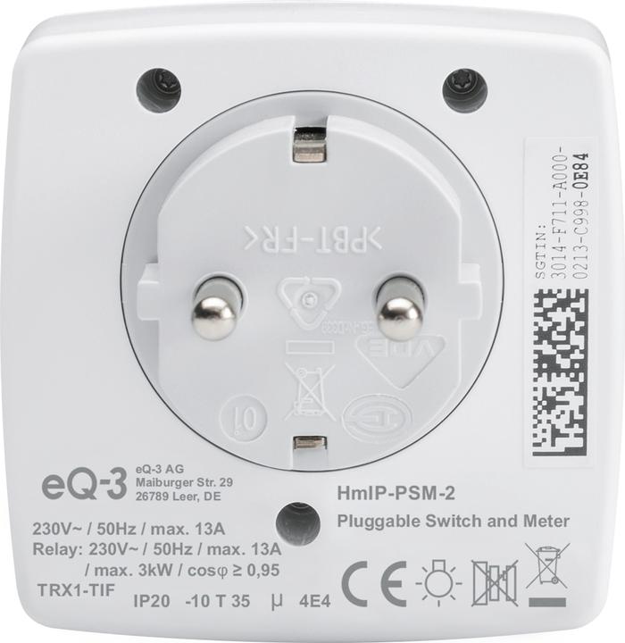 Produktbild Homematic IP Smart Home Schalt-Mess-Steckdose