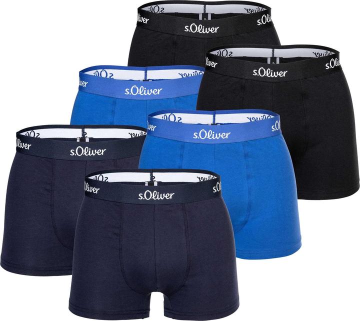 S.Oliver Boxershort Casual Stretch (L, 6er Pack)