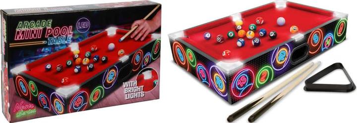 Image du produit Tender Toys Mini table de billard avec lumières LED
