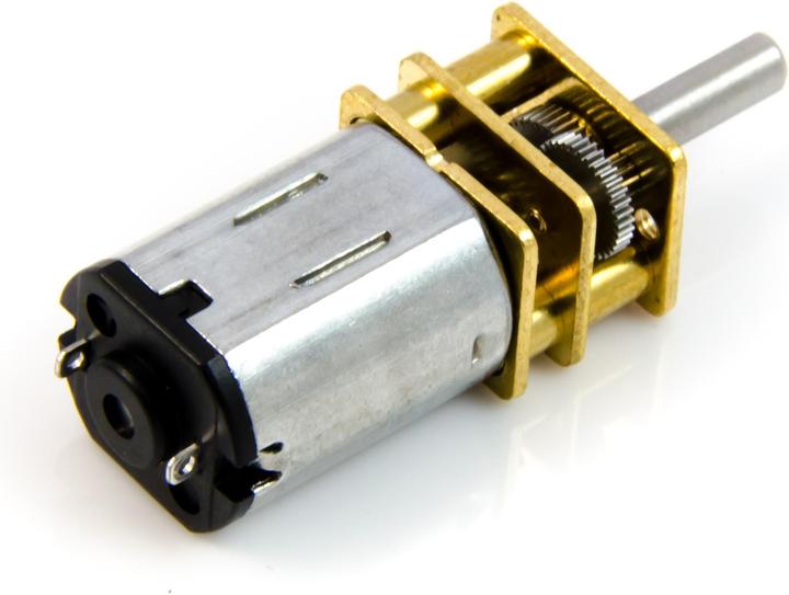 Actual product image Purecrea Gear motor 100 RPM 12GA 6V DC