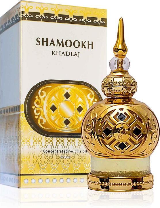 Actual product image Khadlaj Shamookh Gold - concentrated perfumed oil - Volume: 20 ml (Eau de parfum, 20 ml)