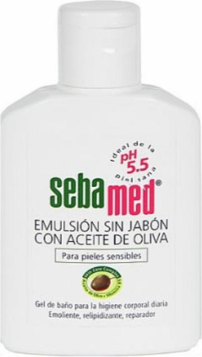 Actual product image Sebamed Olive Liquid Face and Body Wash 200ml (1000 ml)
