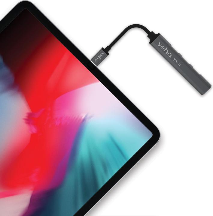 Produktbild veho TA-4 USB-C 4 PORT USB-A MINI (USB-C, 3 Ports)