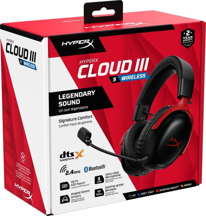Actual product image HyperX Cloud III S (Wireless)