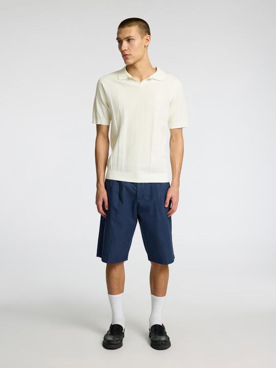 Produktbild Selected Homme Kurzarm Polohemd aus Strick (L)