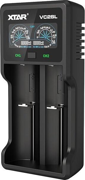 Produktbild Xtar VC2S Ladegerät (1 Stk., D, AAAA, AAA, A, AA, C, Ladegerät inkl. Akku)