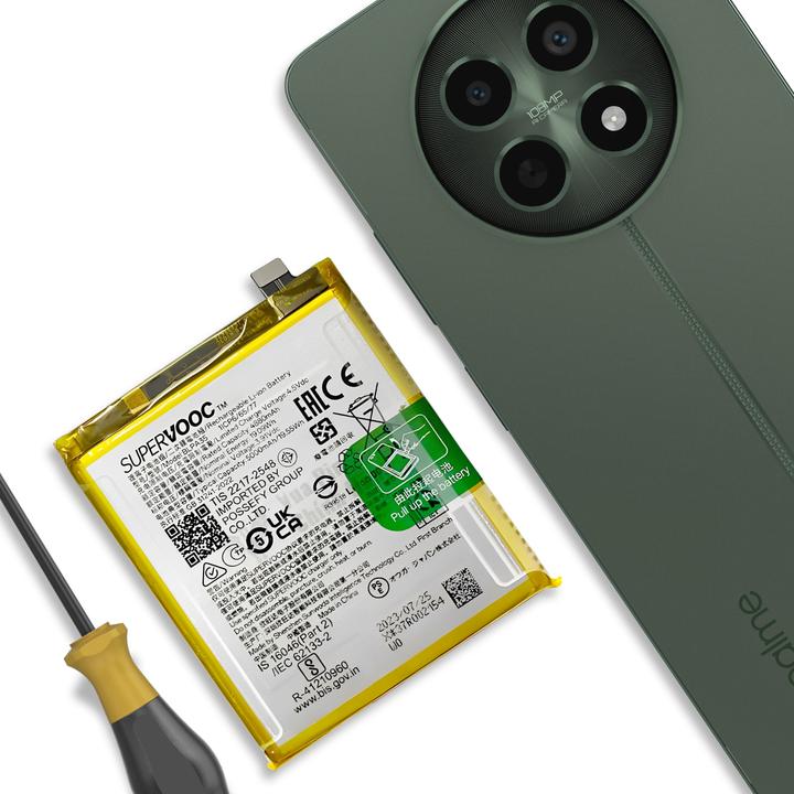 Actual product image Clappio 5000mAh replacement battery, replaces model BLPA35
