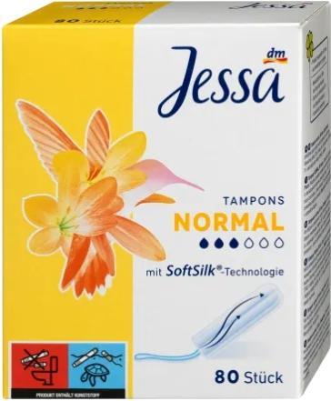 dm Jessa Tampons Normal (80 x, Normal)