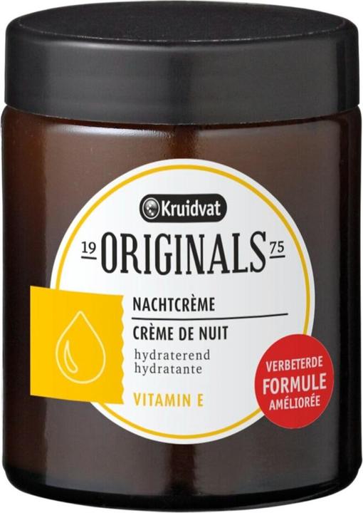 Kruidvat Originals Vitamin E Feuchtigkeitsspendende Nachtcreme 100 ml (100 ml, Nachtcreme)