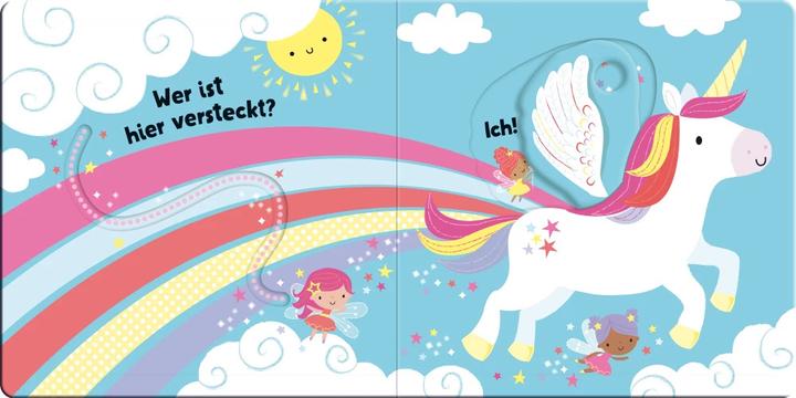 Actual product image Baby's first sliding book: Unicorns (German)