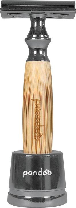 Actual product image Pandoo Bamboo razor br.handle