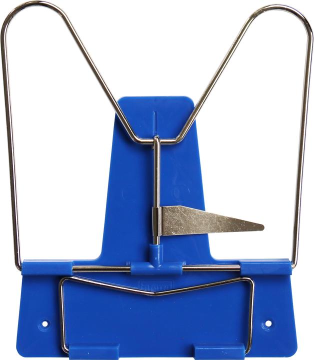 Actual product image Idena Reading stand with metal bracket blue