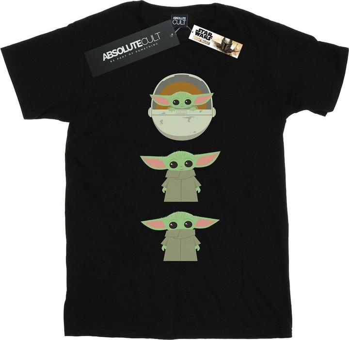 Star Wars The Mandalorian The Child Posing TShirt Jungen