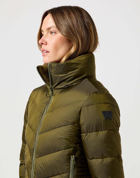 Actual product image Wrangler Quilted jacket Short Puffer Jacket (XS)