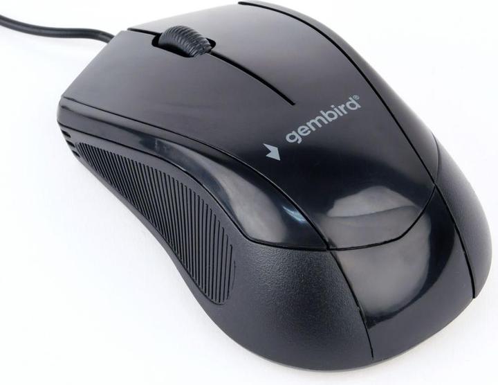 Produktbild Gembird MUS-3B-02 Maus Beidhändig USB Typ-A Optisch 1000 DPI (Kabelgebunden)