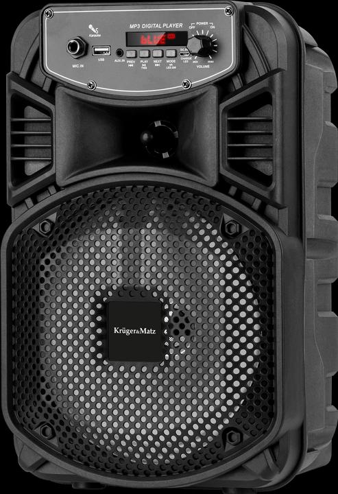 Produktbild Krüger&Matz Music Box black speaker (Akkubetrieb)
