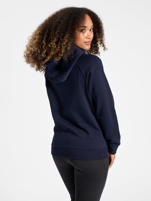 Immagine prodotto hummel Classica Felpa Con Cappuccio Rossa Con Zip Donna (S)