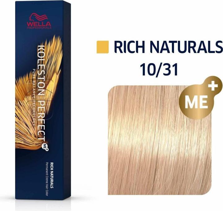 Actual product image Wella Koleston Perfect ME+ Rich Natural (10, 31)