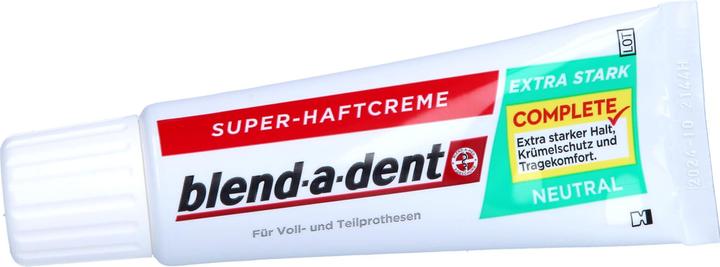 Immagine prodotto Blend-a-dent Crema superadesiva neutra extra forte, crema da 40 ml (40 ml)