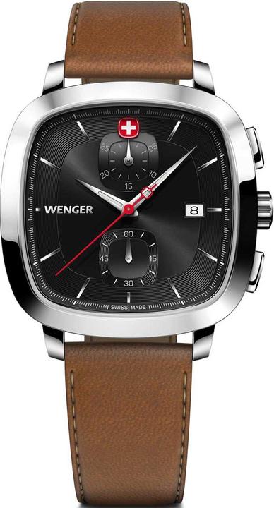 Immagine prodotto Wenger Cronografo classico vintage 01.1933.102 (Fatto in Svizzera, Cronografo)
