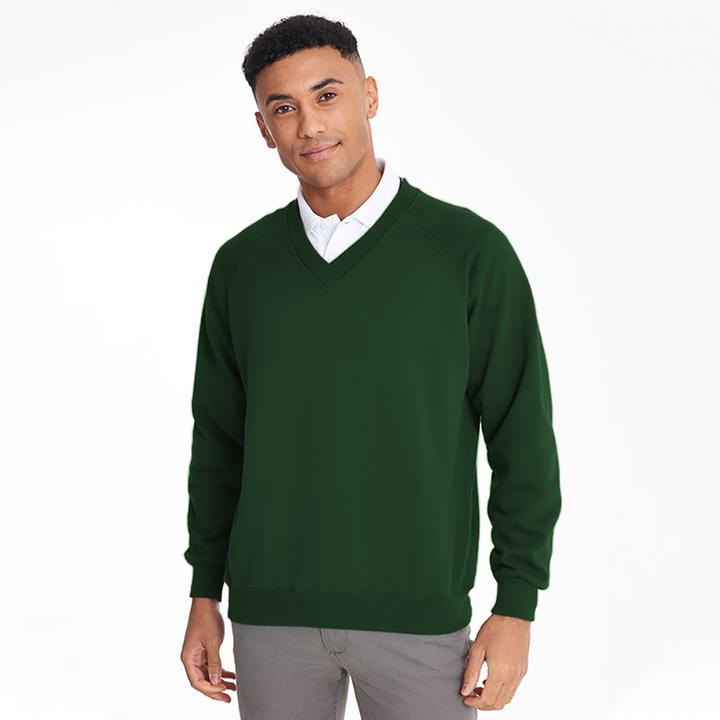 Actual product image Maddins Sweatshirt Pullover Coloursure V Neckline (S)