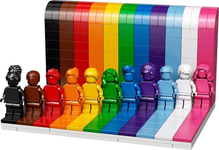Produktbild LEGO Jeder ist besonders (40516, LEGO Seltene Sets, LEGO Architecture)