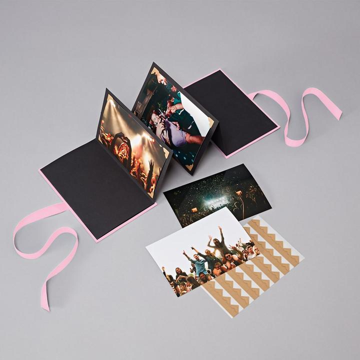 Produktbild Semikolon Fotoalbum Leporello Classico Rosa (10 x 15 cm, 9 x 13 cm)