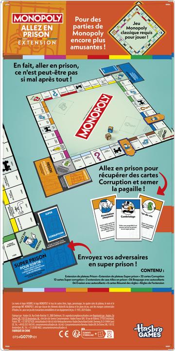 Energy Label Hasbro Gaming Monopoly Extension Prison, f (French)