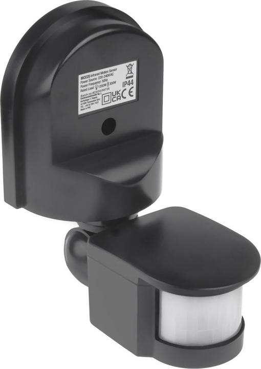 Produktbild Maclean Wandmontierter Bewegungs- und Dämmerungssensor 180° max 1200W grau MCE25 GR