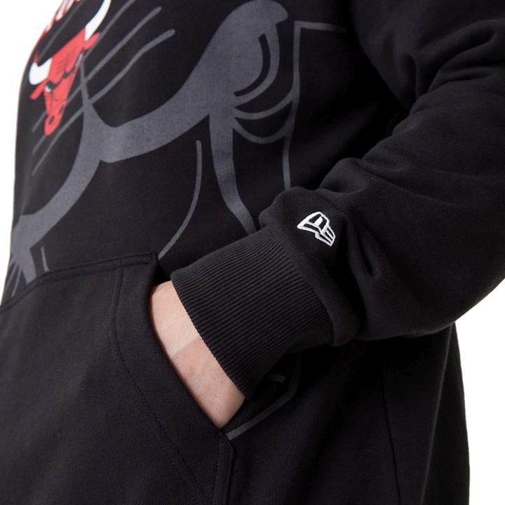 Immagine prodotto New Era Felpa con cappuccio in pile NBA - LOGO SHADOW Chicago Bulls - M (M)