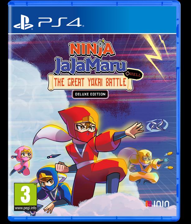 Actual product image ININ Games Ninja JaJaMaru: The Great Yokai Battle Hell (Deluxe Edition) (PS4, EN)