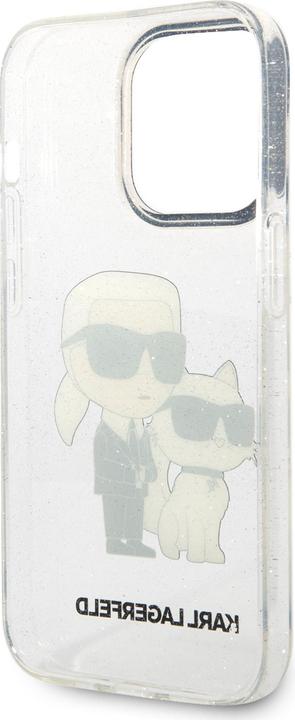 Immagine prodotto Karl Lagerfeld Custodia iPhone 12/12 Pro IML Glitter Karl e Choupette NFT (Apple iPhone 12, Apple iPhone 12 Pro)