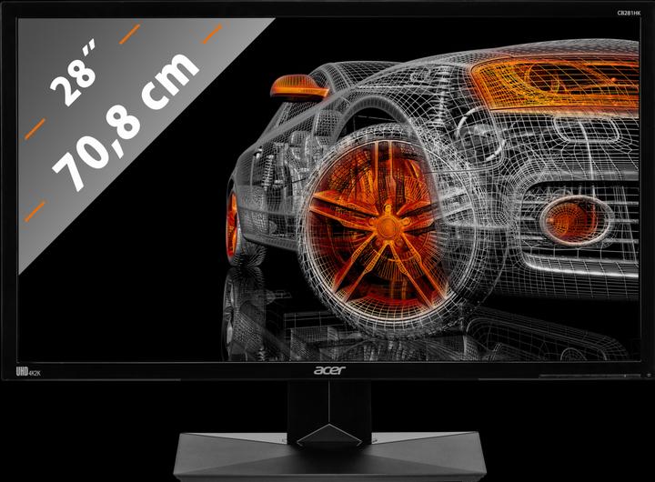 Produktbild Acer CB281HKbmjdprx (3840 x 2160 Pixel, 28")