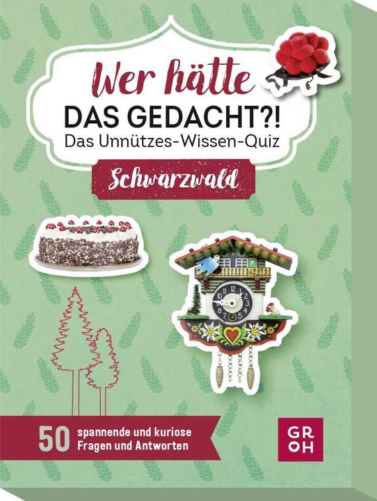 Produktbild Wer hätte das gedacht?! Das Unnützes-Wissen-Quiz Schwarzwald (Deutsch)