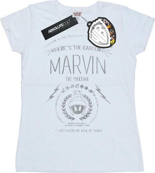 Looney Tunes Marvin The Martian Where's The Kaboom TShirt (XXL)