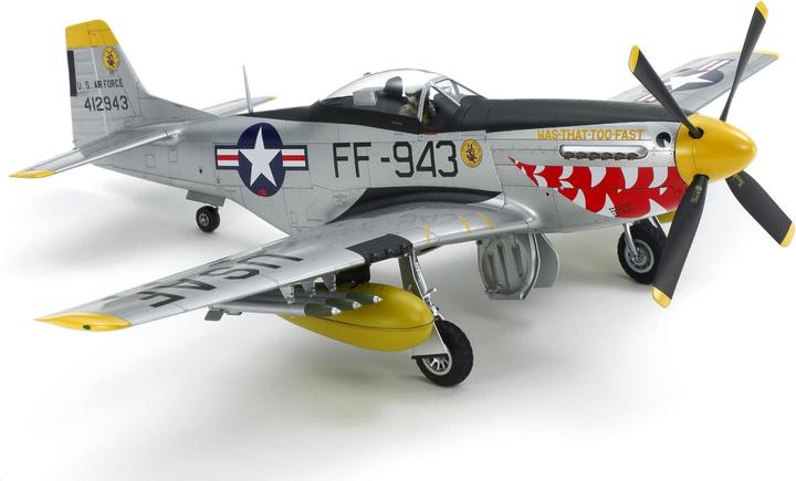 Actual product image Tamiya North American F-51D Mustang Korean War