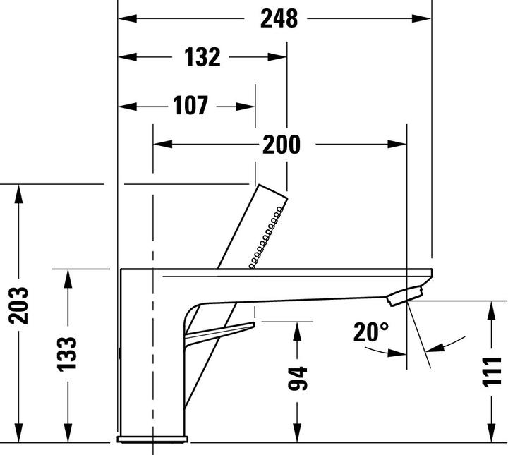 Image du produit Duravit Wave robinet de baignoire 3 trous