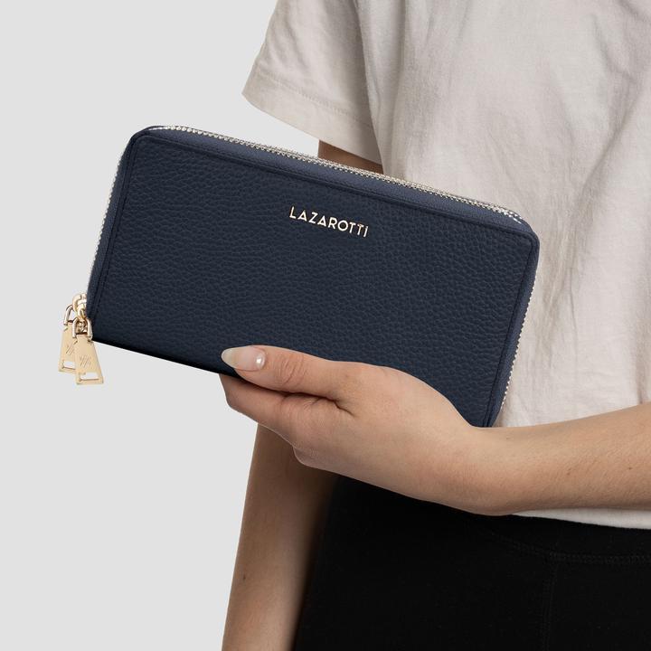 Produktbild Lazarotti Bologna Leather Geldbörse RFID Schutz Leder 20 cm