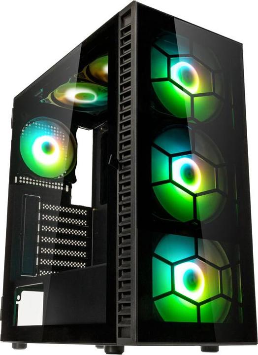 Immagine prodotto Kolink Observatory HF Plus Glass ARGB Midi Tower Case - Nero (ATX)