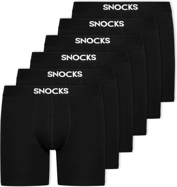 Snocks Boxershorts (L, 6er Pack)