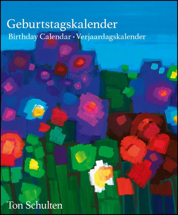 Produktbild Geburtstagskalender Schulten Ton (Deutsch)